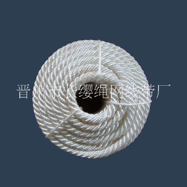 20x50白色四股優(yōu)質(zhì)尼龍繩 河北廠家現(xiàn)貨供應(yīng)尼龍繩 20毫米白色優(yōu)質(zhì)尼龍繩