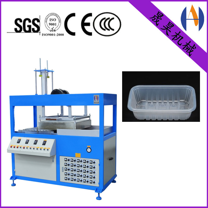 熱銷單工位吸塑成型機(jī) 打板機(jī) 雞蛋托盤/水果保鮮盒/一次性餐盒/護(hù)膚品內(nèi)包裝吸塑成型機(jī)