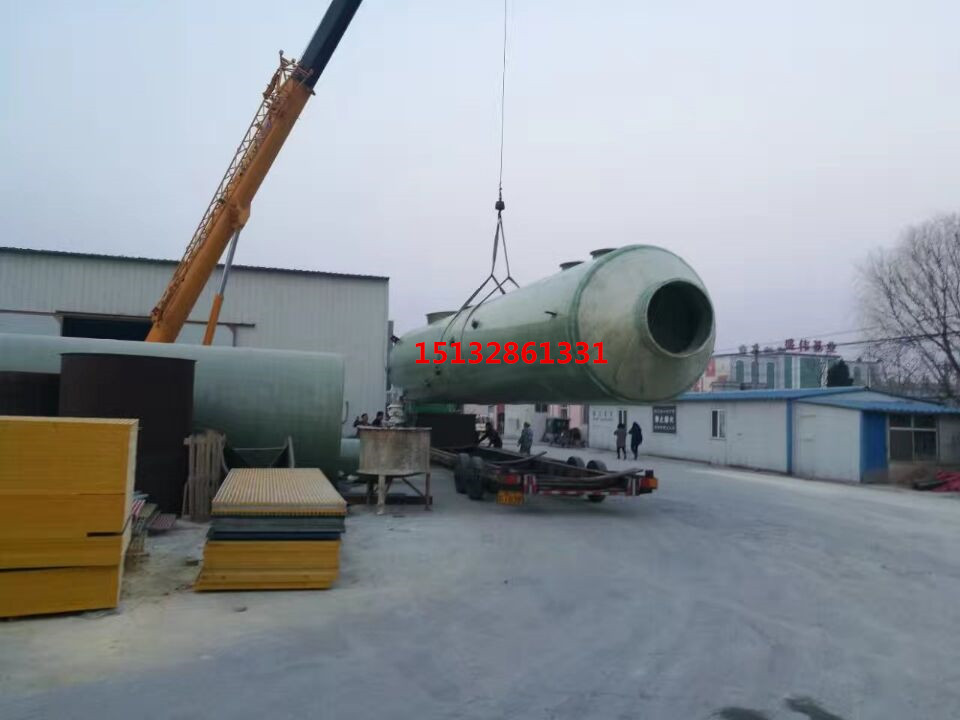 手燒鍋爐玻璃鋼除塵器脫硫塔
