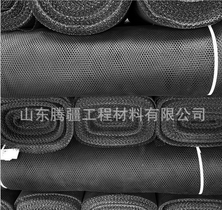 黑色土工網(wǎng)生產(chǎn)廠家直銷CE131高強(qiáng)塑料土工網(wǎng)路基增強(qiáng)護(hù)坡土工網(wǎng)