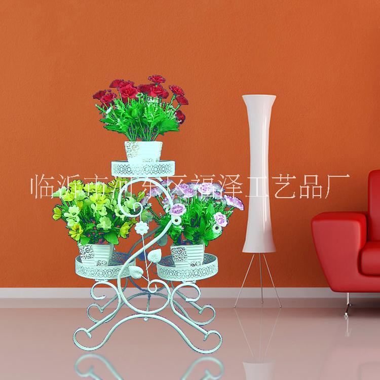 鐵藝花架落地式多層花盆架子綠蘿多肉架