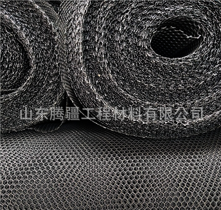 黑色土工網(wǎng)生產(chǎn)廠家直銷CE131高強(qiáng)塑料土工網(wǎng)路基增強(qiáng)護(hù)坡土工網(wǎng)