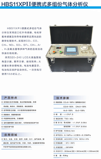 多組分氣體分析儀
