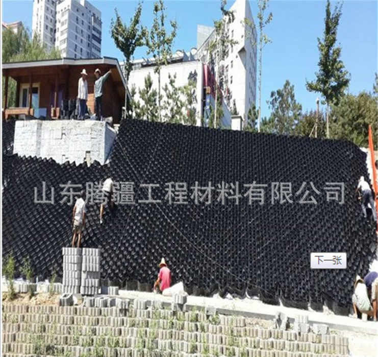 國家標準土工格室生產(chǎn)廠家 免費開孔土工格室 高強度蜂巢土工格室