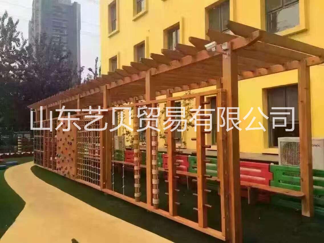 攀爬組合 兒童木質(zhì)攀爬架