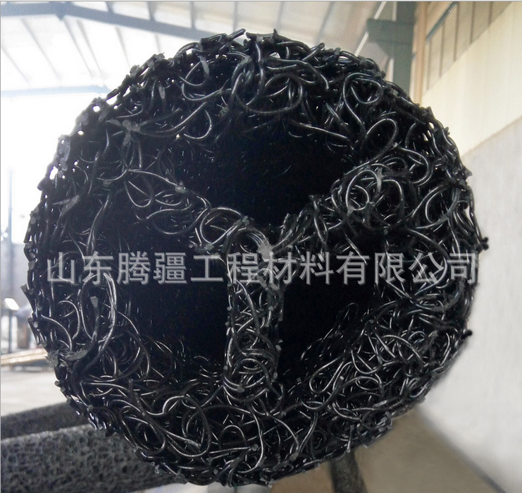 山東塑料盲溝管廠家 生產(chǎn)優(yōu)質(zhì)塑料盲管速排龍 工程排水用透水盲溝