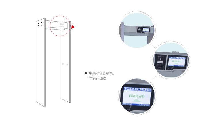 供應(yīng)戶外金屬安檢門金屬安檢門價格安檢門多少錢金屬安檢門價格