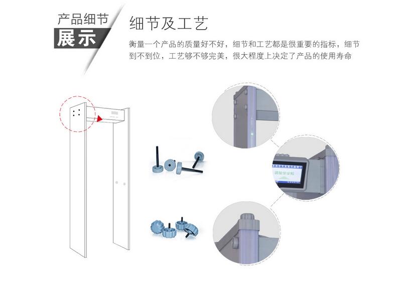 供應(yīng)戶外金屬安檢門金屬安檢門價格安檢門多少錢金屬安檢門價格