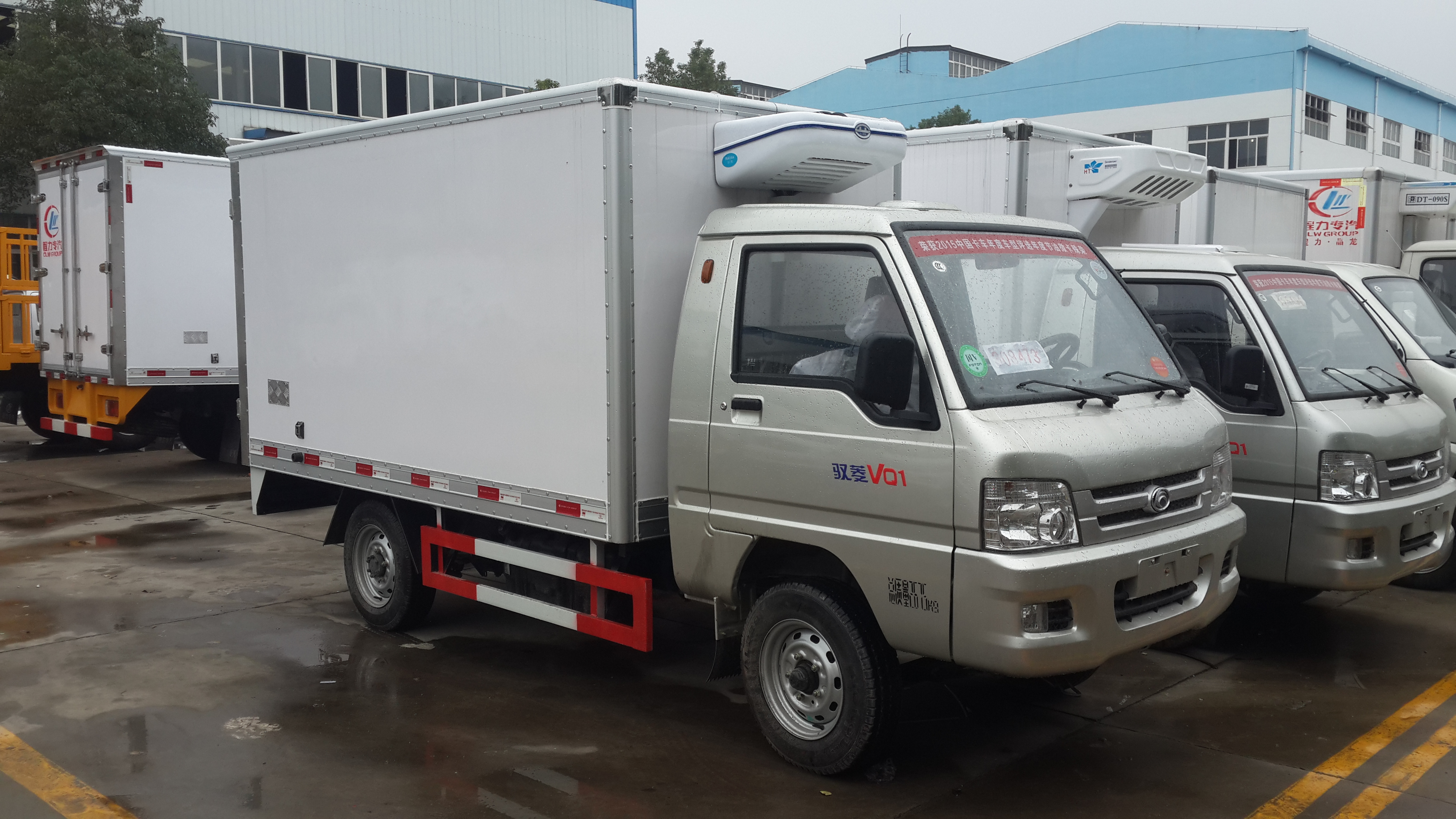 廠家出售2.6-9.6米冷藏車 福田2.6-9.6米冷藏車