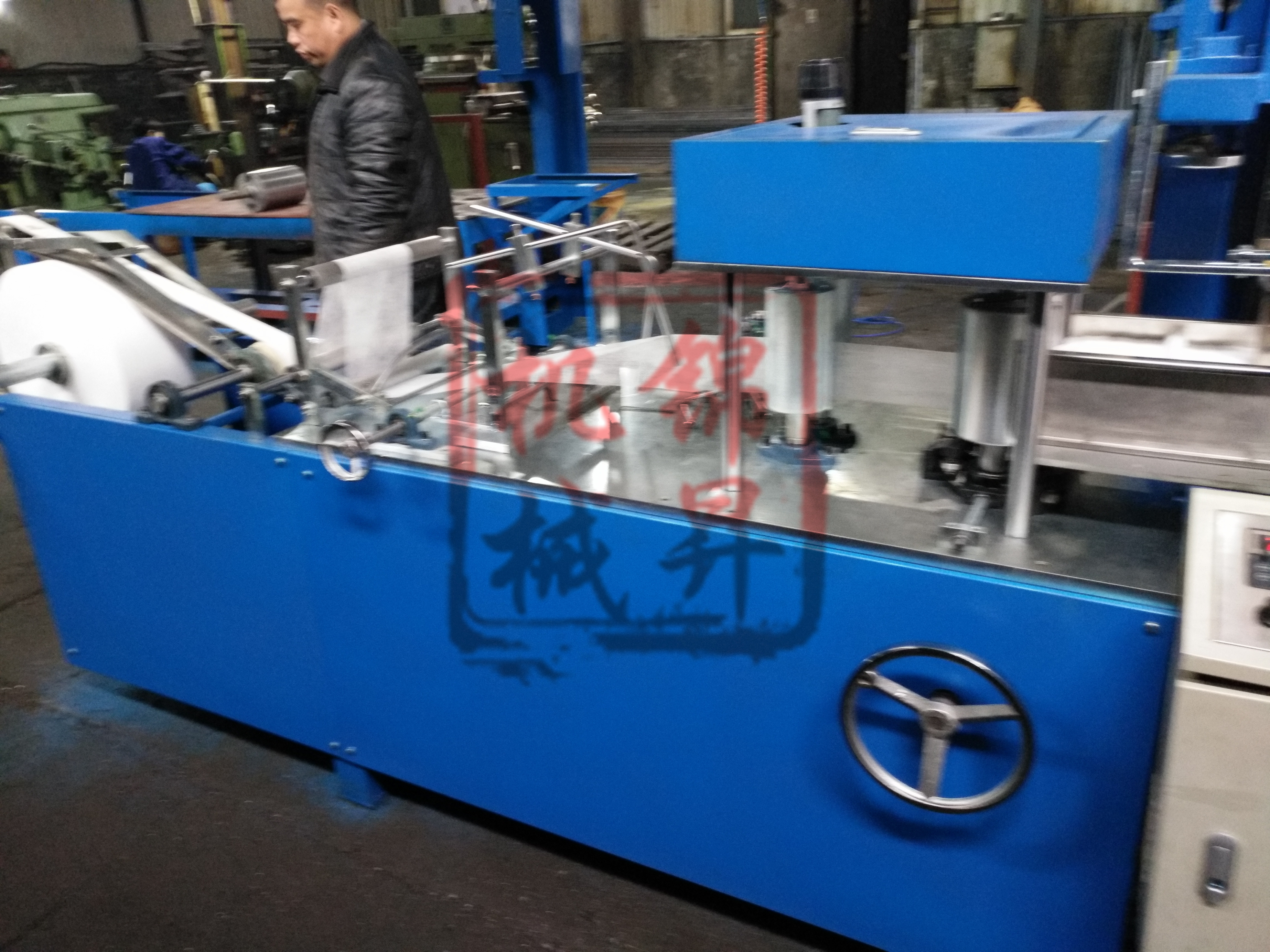 杭州錦昇機械200高速全自動無紡布折疊機吸色布折疊機擦鞋巾折疊機擦拭布折疊機