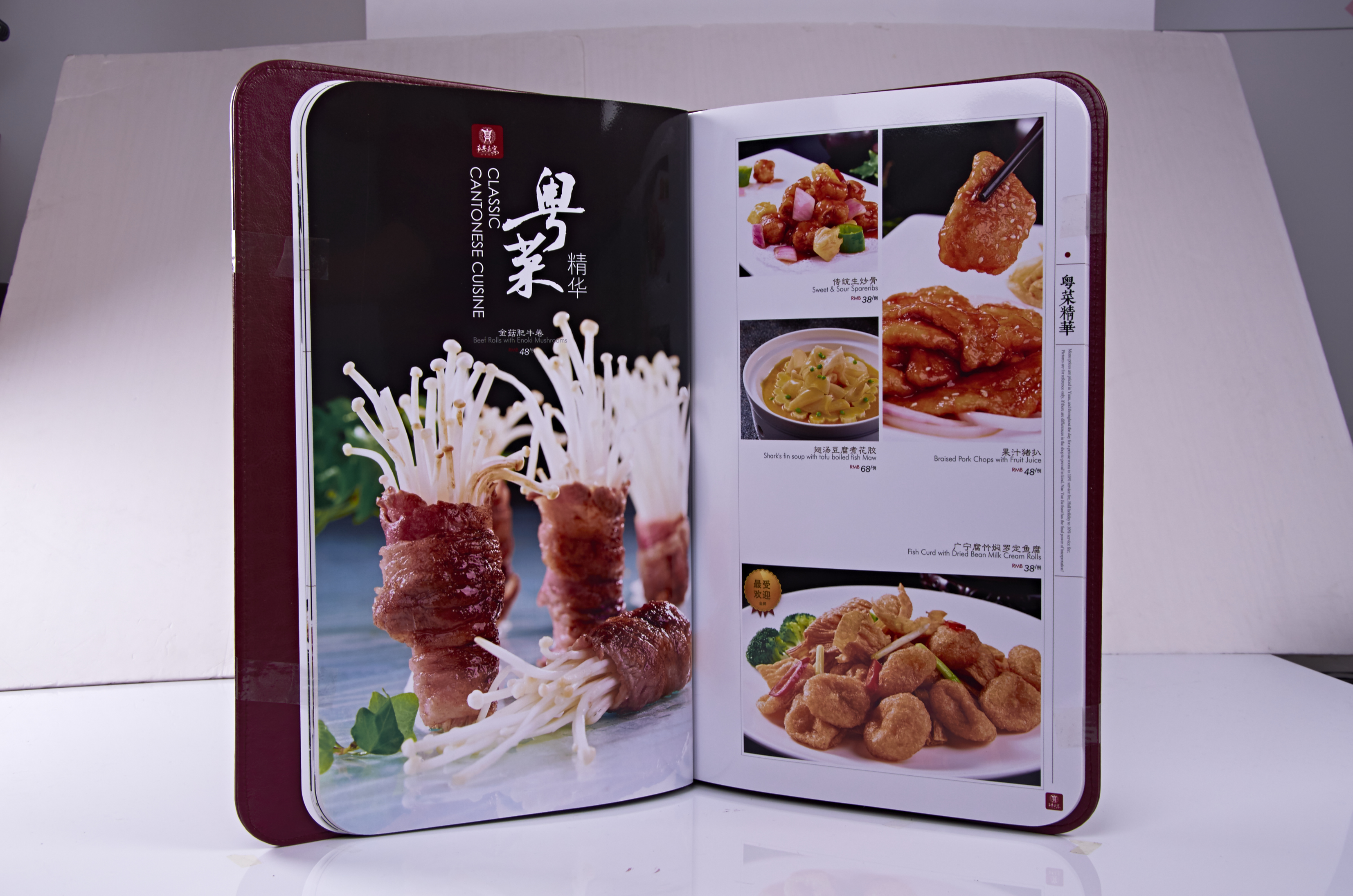 菜譜設(shè)計(jì)菜品拍攝