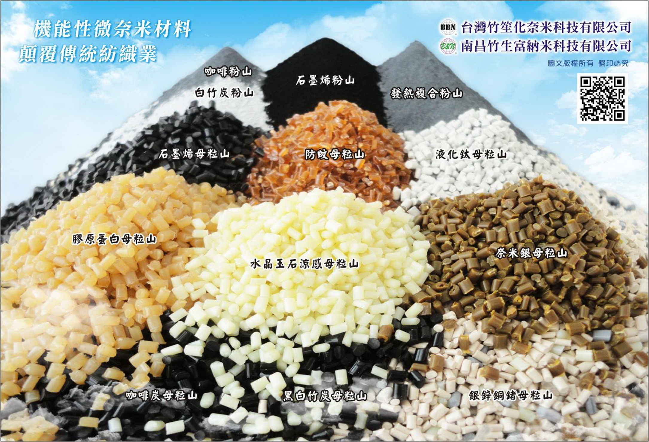 紡織 功能性 納米  PET 石墨烯滌綸母粒