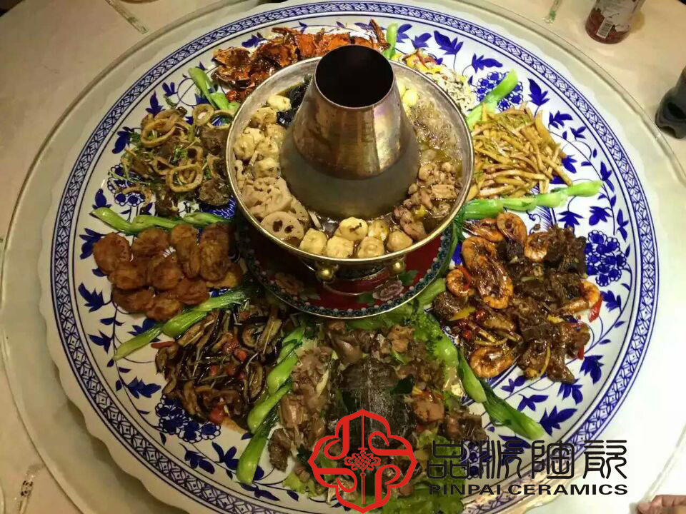 供應(yīng)創(chuàng)意餐廳酒店裝菜陶瓷大盤子