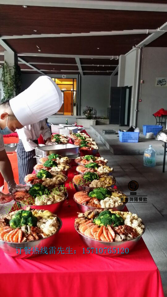 東門這邊有送幾百人份快餐盒飯得嗎茶歇、圍餐、大盆菜配送上門制作 御陽國際餐飲