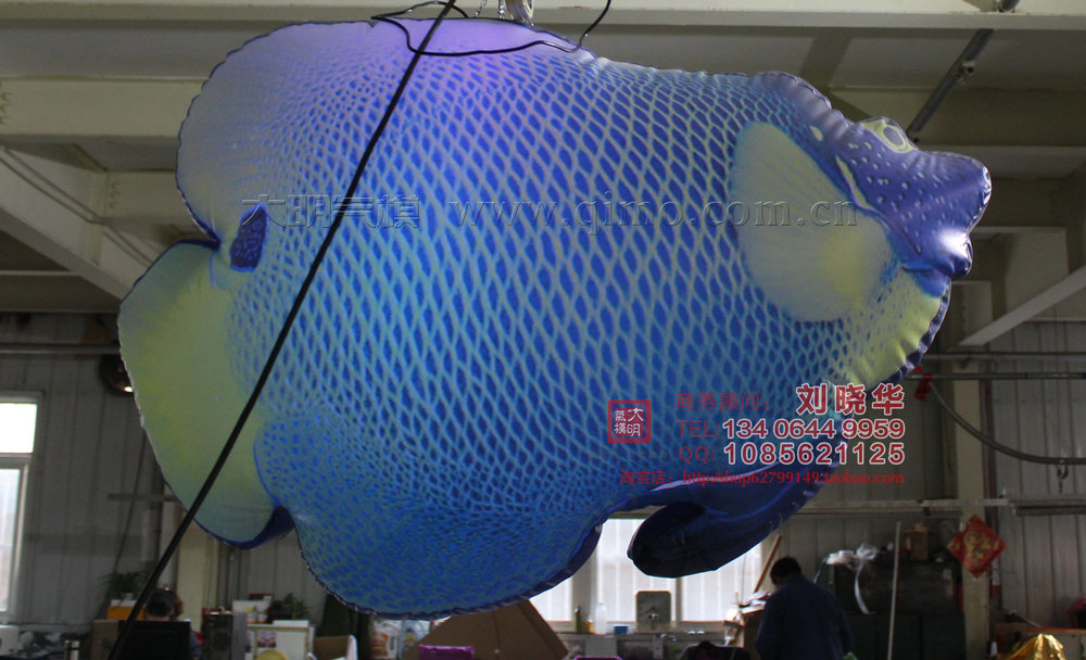 大明氣模繽紛熱帶魚氣模