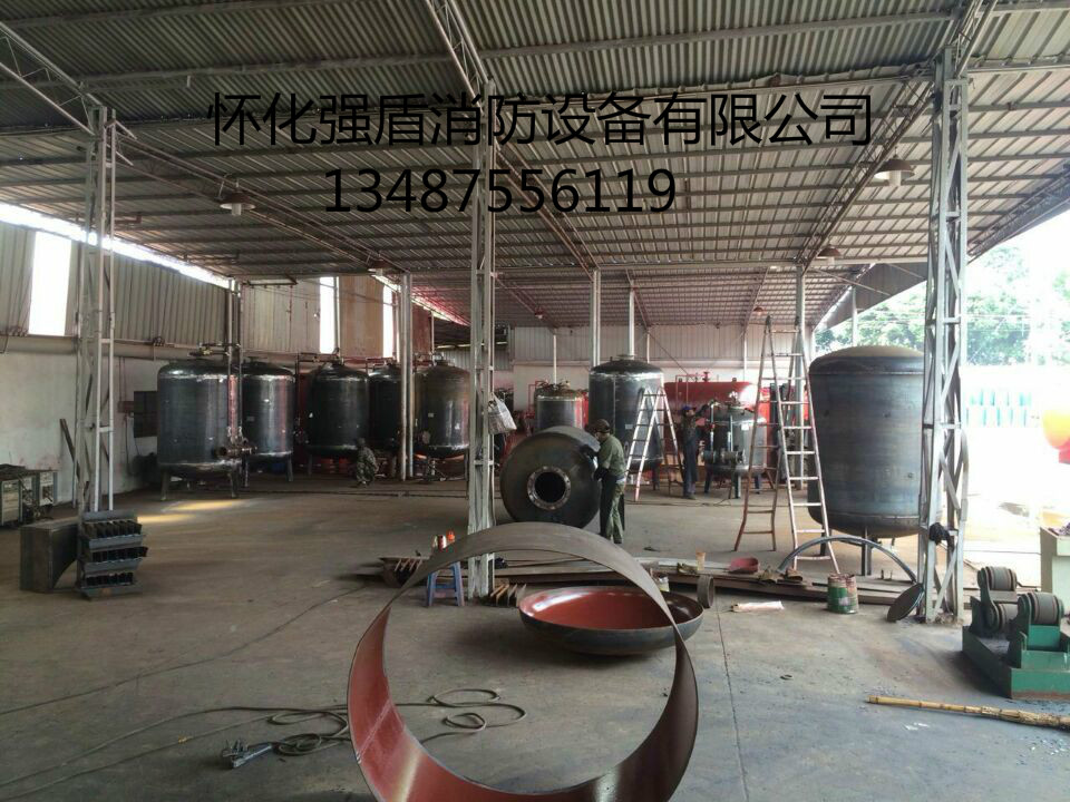 湖南懷化|張家界|湘西強(qiáng)盾消防泡沫罐|泡沫滅火裝置|壓力式比例混合裝置PHYM