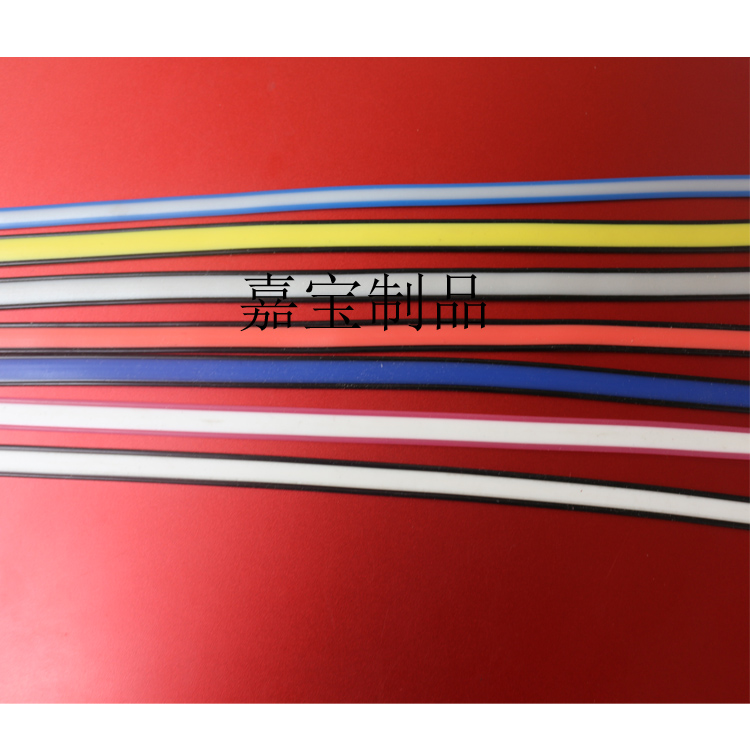 雙色硅膠條 食品級(jí)泳鏡硅膠帶 收緊帶硅膠扁條 雙色多色硅膠條扁條定制