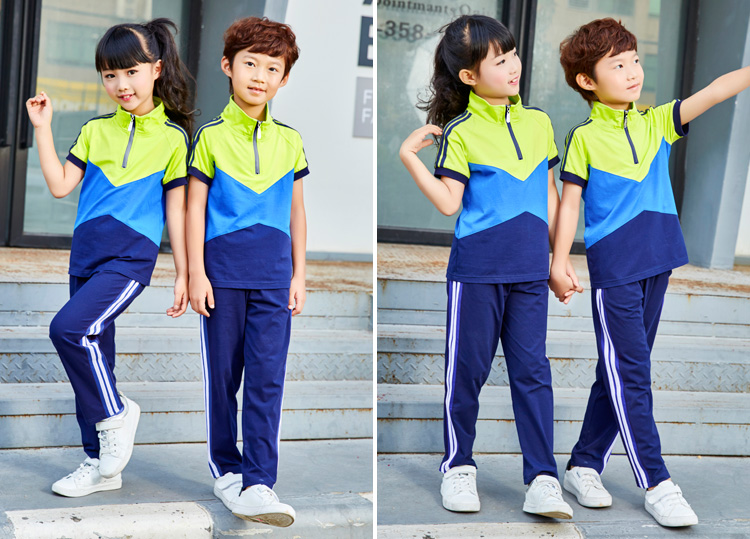 學(xué)生學(xué)生校服套裝時(shí)尚幼兒園園服定制，艾咪天使校服，高端校服定制