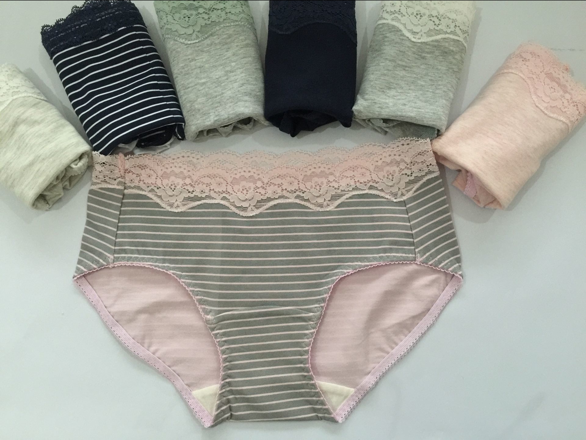 女士內褲性感蕾絲三角純棉少女內褲