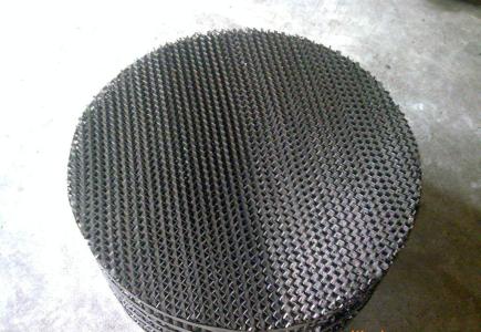 規(guī)整填料波紋填料不銹鋼絲網(wǎng)填料