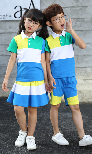 學(xué)生校服套裝時(shí)尚校服定制