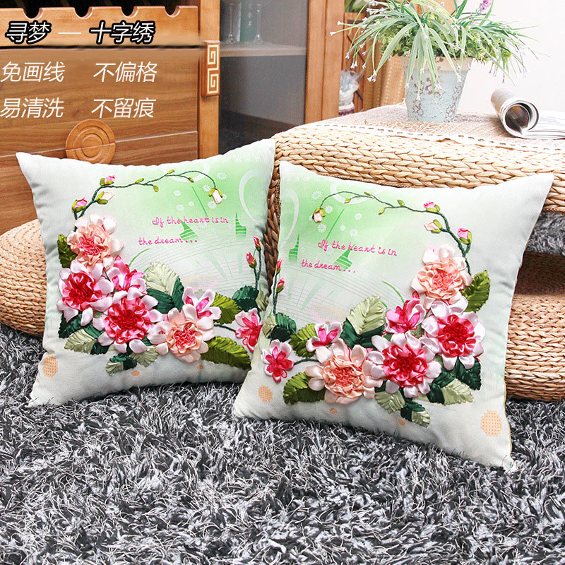 十字繡抱枕 尋夢(mèng)系列 十字繡抱枕 田園 簡(jiǎn)單繡尋夢(mèng)系列