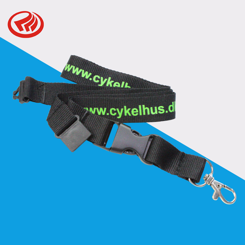 滌綸掛繩 手機(jī)*掛繩 廠牌胸卡掛帶 廠家直銷胸卡金屬配件掛帶 熱轉(zhuǎn)印工藝 定制logo