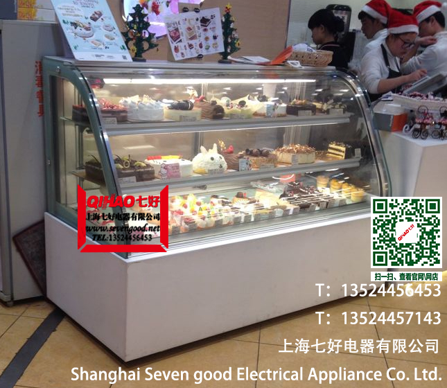 宜春大理石蛋糕冷藏柜甜品展示柜