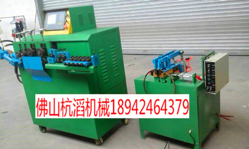 廣東杭滔設(shè)備伺服打圓機械 廣東杭滔機械供應(yīng)鐵線鐵片打圓機械