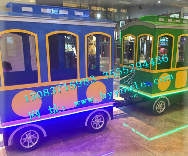 五月熱銷無軌小火車兒童游樂設(shè)備華藝游樂設(shè)備*