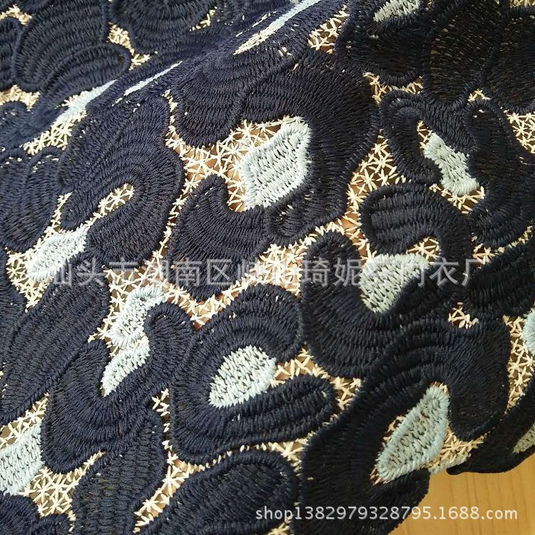 2017新款三色豹紋水溶加密款花