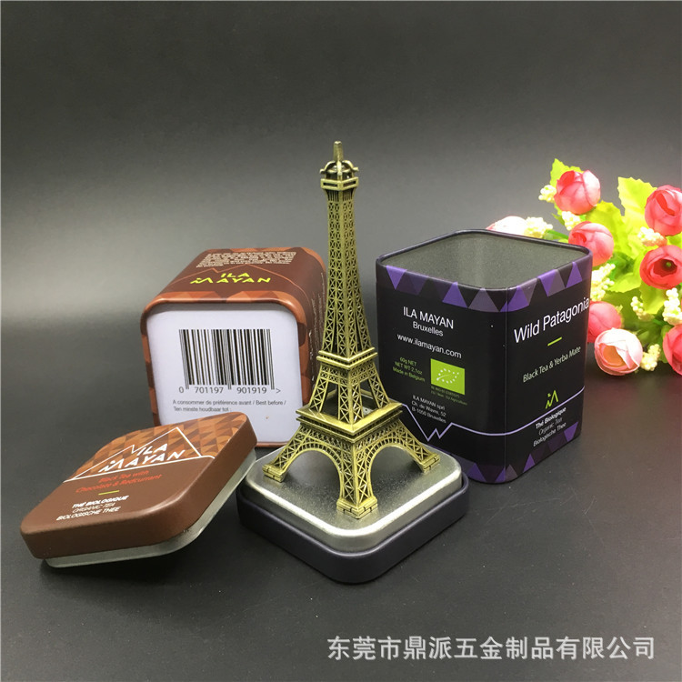 小方罐*包裝盒 馬口鐵正方形包裝 馬口鐵小正方罐