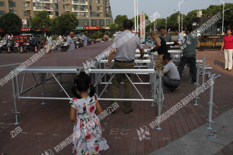 鋁合金舞臺(tái)快裝舞臺(tái)活動(dòng)舞臺(tái)杭州