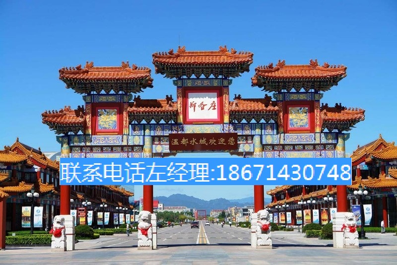 農(nóng)村門樓施工設(shè)計(jì)效果圖