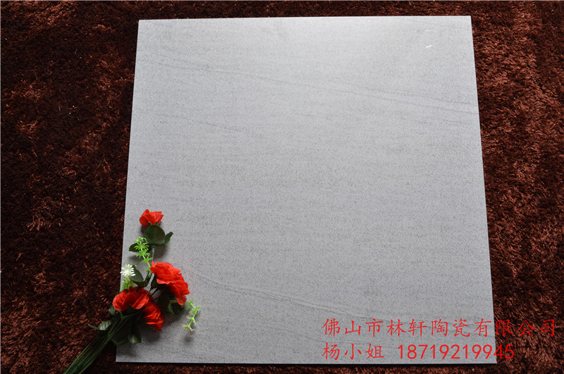 佛山水泥色仿古磚600*600咖啡館瓷磚深灰色 淺灰色地板磚防滑瓷質(zhì)