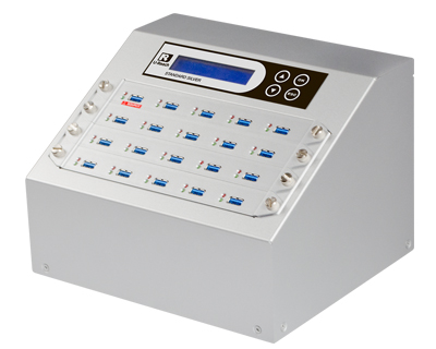 移動(dòng)硬盤拷貝機(jī)UB-B9251H同時(shí)復(fù)制24顆USB2.0或USB3.0移動(dòng)硬盤