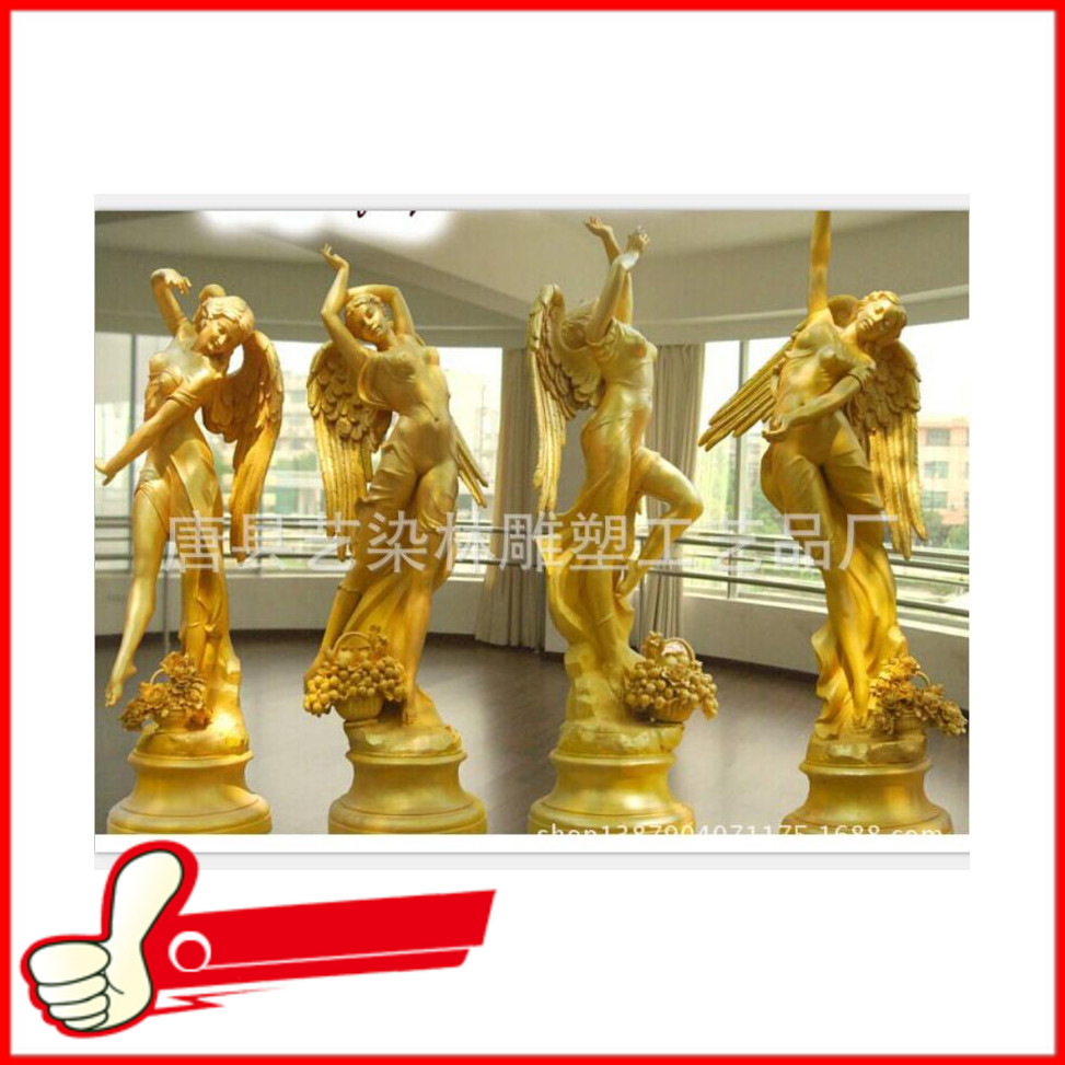 大型*玻璃鋼歐式擺件 酒店雕塑擺件 樹(shù)脂工藝品批發(fā)