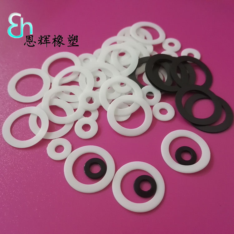 抗老化不導(dǎo)電絕緣防腐耐高溫ptfe墊圈 PVC墊片 尼龍白色平墊定制
