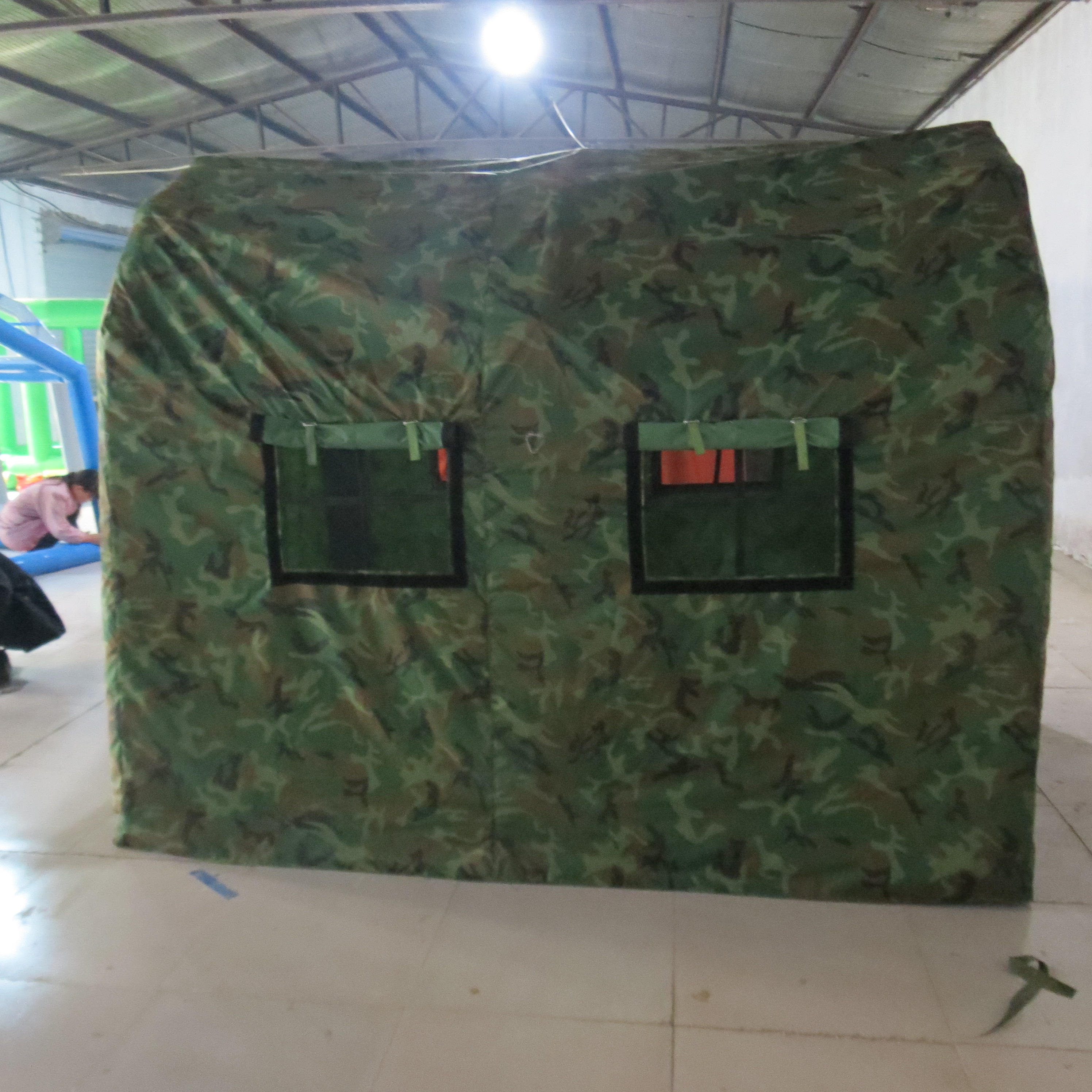 戶外保暖營地*帳篷牛津迷津迷彩施工帳篷迷彩透光