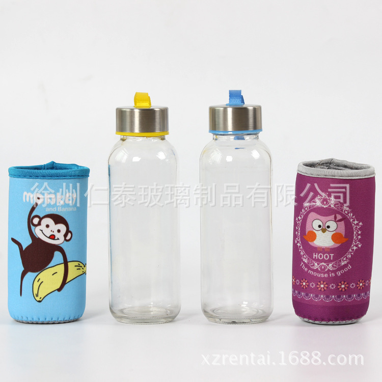 廠家直銷 布套水杯 便捷水杯 運動水杯 300ML水杯 300ML運動水杯水杯