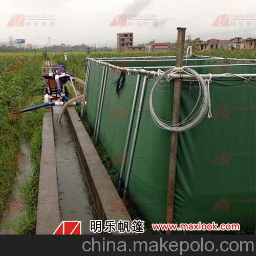 蘇州三防布儲(chǔ)水帆布池-帆布游泳池-涂塑布魚池