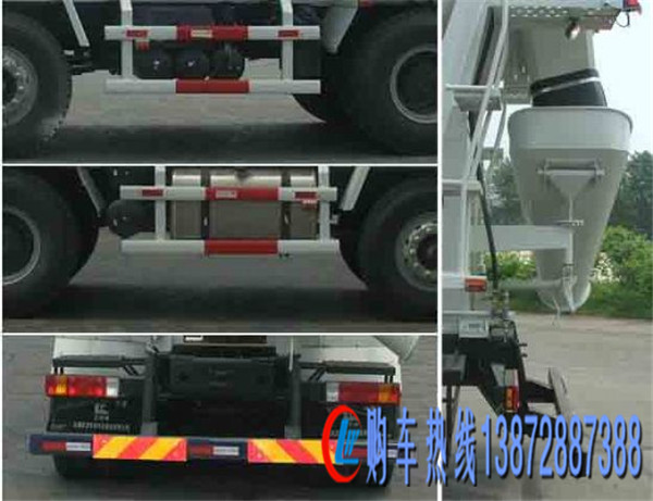 解放J6混凝土攪拌運(yùn)輸車(chē)（14-16）