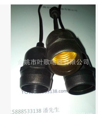 廠(chǎng)家直銷(xiāo)E27防水燈頭戶(hù)外燈串燈籠燈座