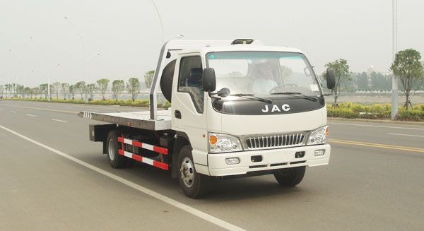 黃牌一拖二清障車道路救援車
