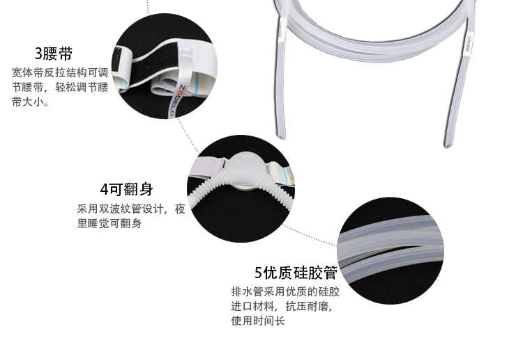 造得樂單側(cè)夜用型造口袋