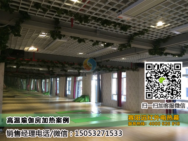 電熱幕取暖器高溫瑜伽設(shè)備遠紅外瑜珈房加熱器輻射式電暖氣節(jié)能取暖器