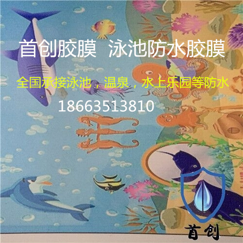 品質(zhì)生活選*圖案膠膜定制，廣泛裝飾泳池，溫泉，水上樂園等防水場所