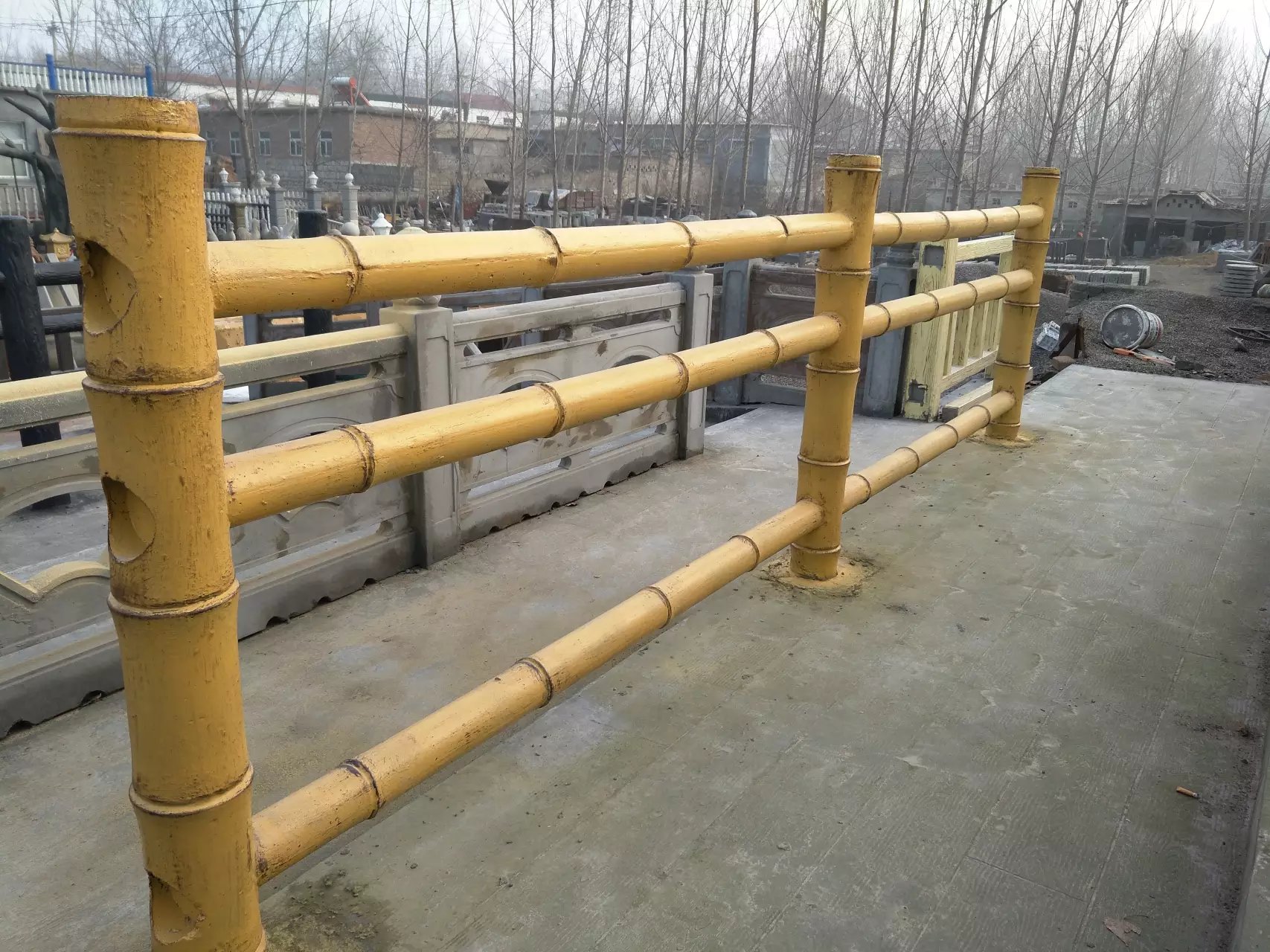 水泥仿竹護(hù)欄 竹護(hù)欄