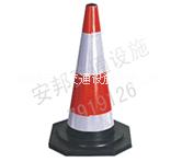 供應全套反光膜橡膠路錐 濰坊全套反光膜橡膠路錐反光示錐 濰坊全套反光膜橡膠路錐反光提示錐