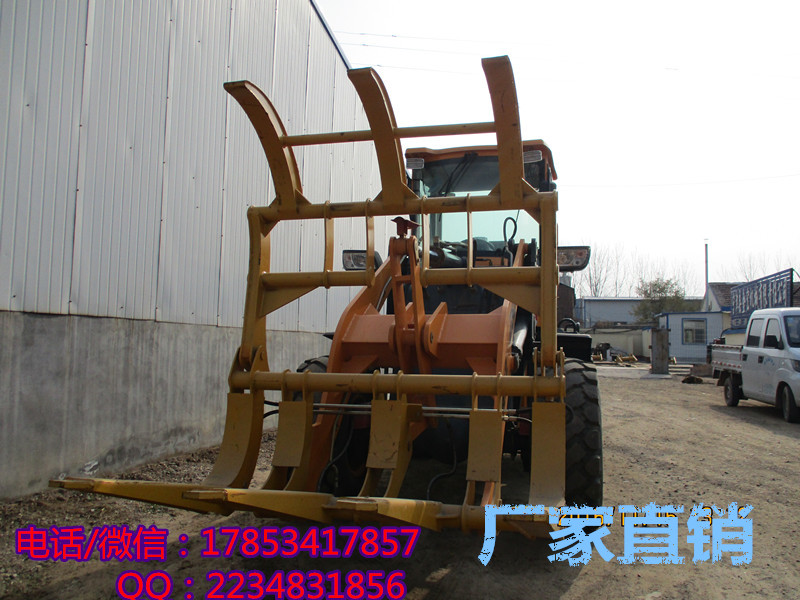 裝載抓木機(jī) 鏟車抓木機(jī) 抓草機(jī) 山東德州廠家直銷